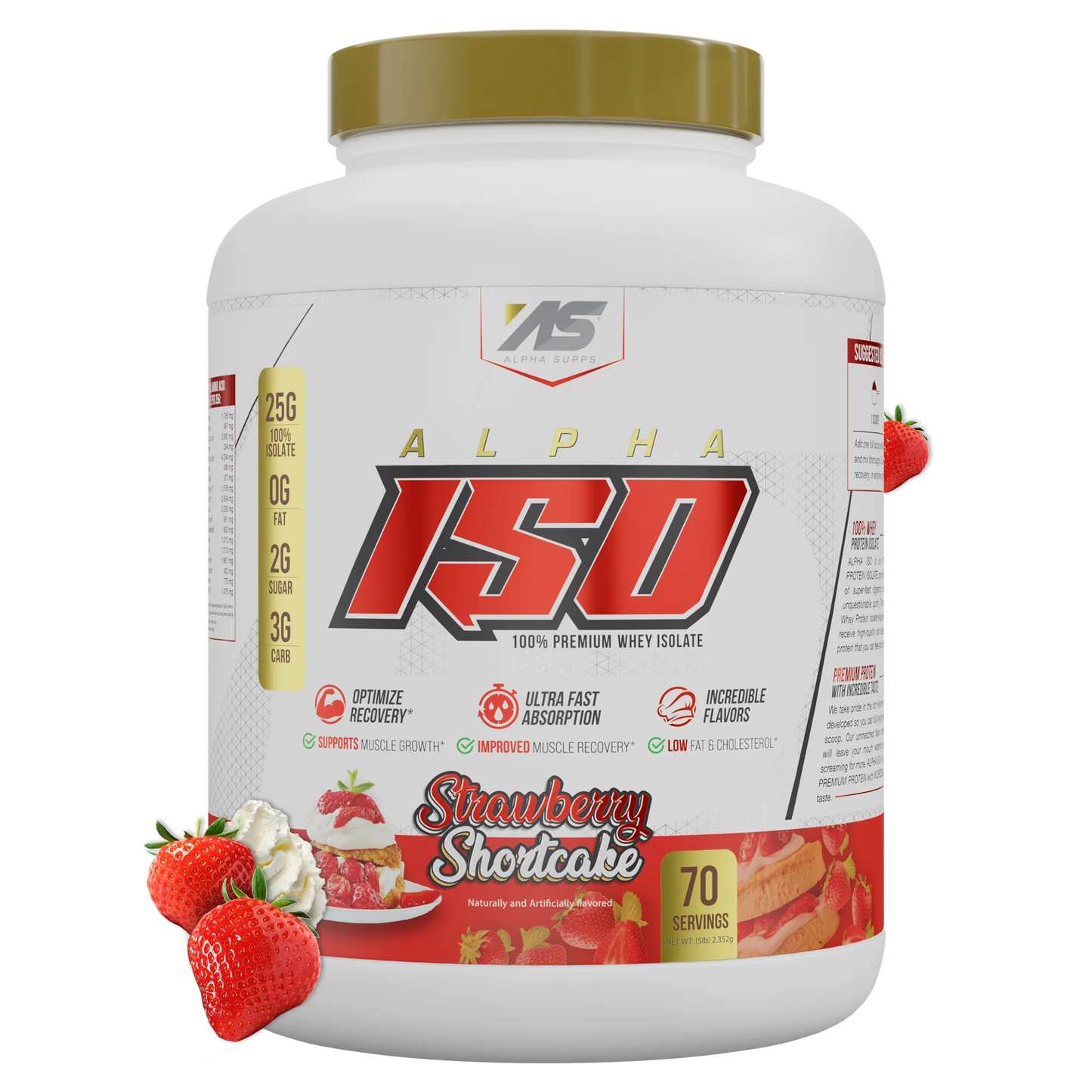 Alpha Supps Whey Isolate Protein