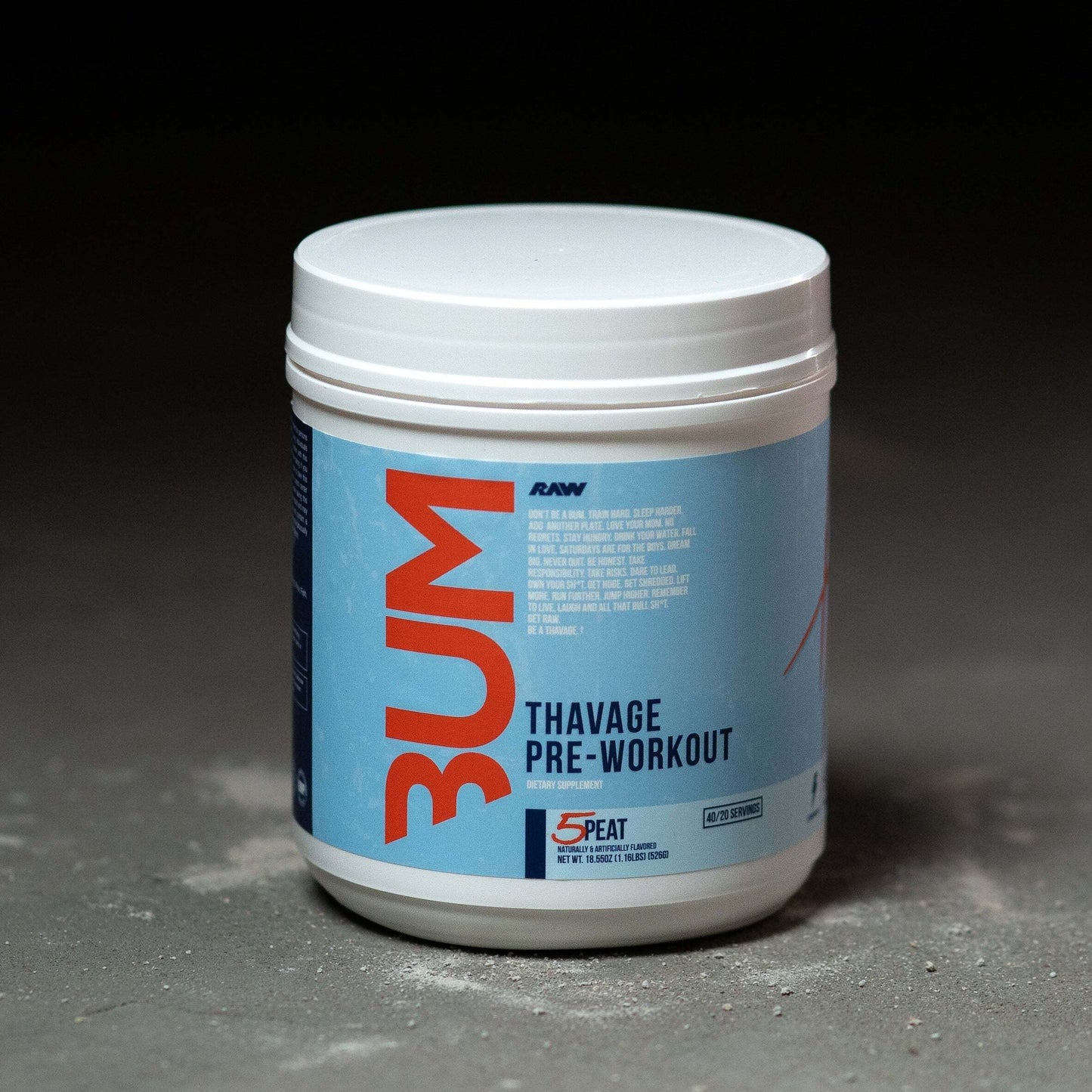 Raw Supps Thavage PRE-Workout