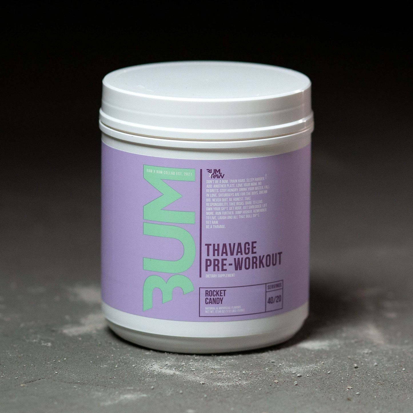 Raw Supps Thavage PRE-Workout
